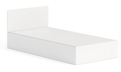 Ліжко 1 спальне 0,9 м "Тоскана" ДСП (ш.900 / в.650 / г.2052)