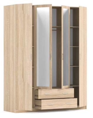 Шафа 4Д2Ш+дзеркало "М-Стиль"